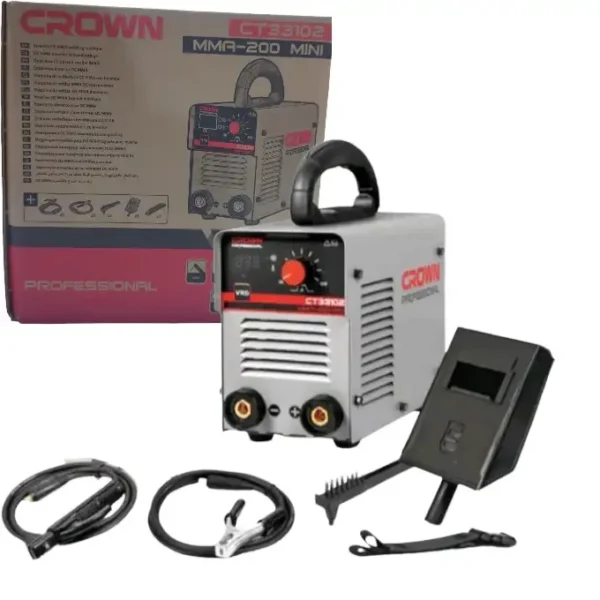 جهاز التلحيم المحمول poste a soudure crown mini 200A CT33102