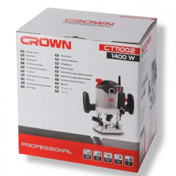 مصنفرة كهربائية Défonceuse électrique CROWN 1400W CT11002