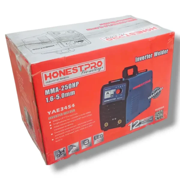 1208251754986598689af8665e30e جهاز التلحيم محمول Poste a souder HONESTPRO 250A YAE3454