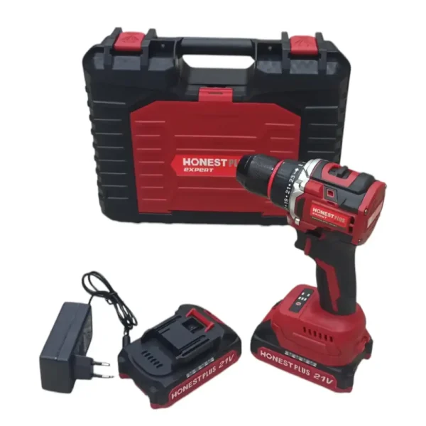 الة فك و تركيب البراغي visseuse perceuse HONESTPLUS 21V YAE6155