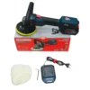 160725175265320968775d99756ff الة التلميع بالبطارية ponceuse polisseuse orbitale HONESTPRO 21V YAE2653