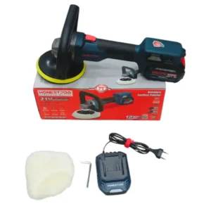 الة التلميع بالبطارية ponceuse polisseuse orbitale HONESTPRO 21V YAE2653