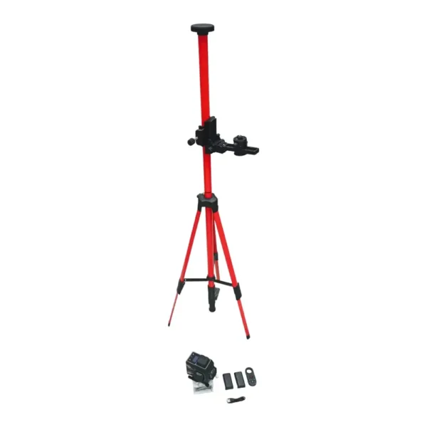 جهاز ضبط المستوى بالليزر niveau laser 4D Avec Perche 5m CROWN CT44150