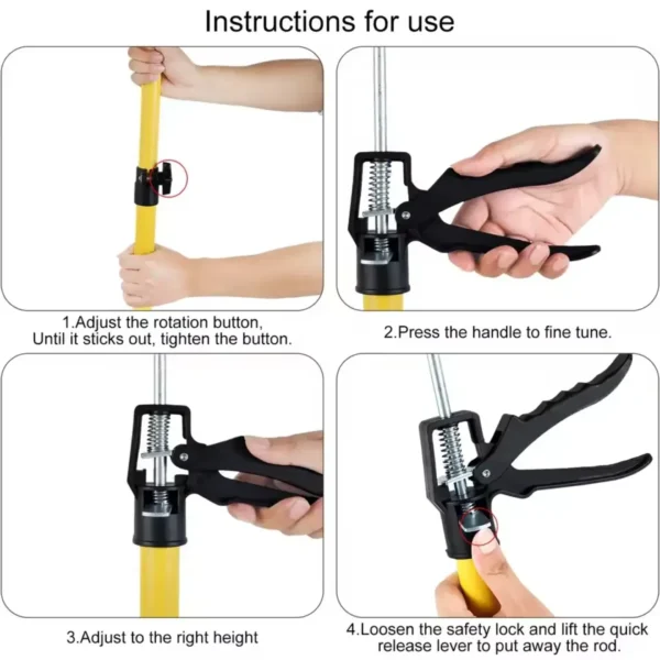 عمود دعم تلسكوبي للرفع Kit Support télescopique